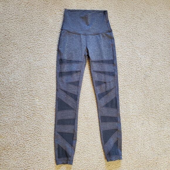 Lululemon Wunder Under Pant Hi Rise Special Edition Tech Mesh Sz 2 - Picture 2 of 8